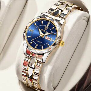 BINBOND Women/Men Watches Luxury Fashion Ladies Quartz Watch Waterproof